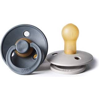 BIBS Rund Colour Sut - 2-Pak - Str. 3 - Naturgummi - Sand/Iron