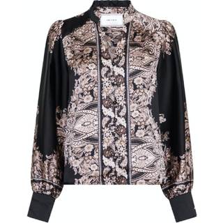 Neo Noir Massima Paisley Border Skjorte - Sort - str. 34
