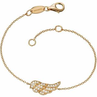 Engelsrufer Armband - Flügel - ERB-LILWING-ZI-G - gold