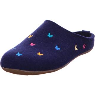 Haflinger Women's Everest Farfalline Hyttesko Damer størrelse 38 farve blå
