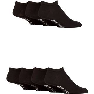 Jeff Banks Jeff Banks Black Classic Trainer Liners Socks 7 Pack