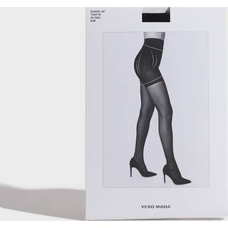 Vero Moda - Sort - Vmshape Up Tights - 30 Den Noos - S/M