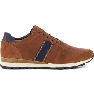 Dune London Dune London Brown Standard Fit Treck Stripe Webbing Runner Trainers