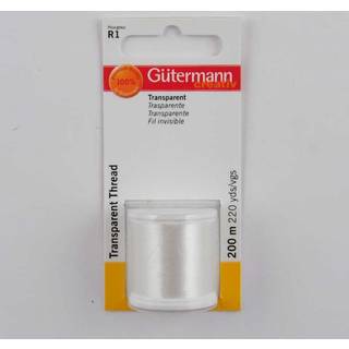 Nähfaden transparent 200m - Transparent