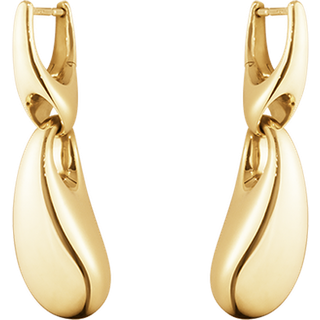 REFLECT øreringe, Georg Jensen, 18 kt. guld