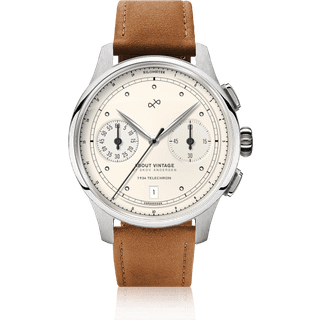 1934 Telechron | Kirurgisk stål & Råhvid