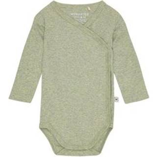 GOBABYGO Hazel slå-om body langærmet - LEAF