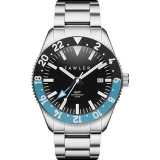 Métier | Blåt Rustfri Stål GMT Ur