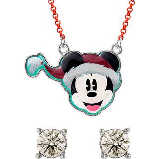 MICKEY - Xmas Set - Necklace + Pair of Stud Earrings
