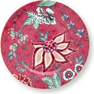 Plate Flower Festival Dark Pink 17cm