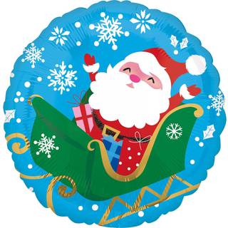 Santa Claus Weihnachts Folienballon