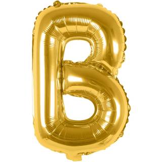 Folienballon Buchstabe gold 36cm