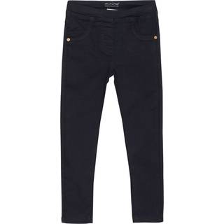 Minymo Pige Jeggings i økologisk bomuld - Blue Night - 122