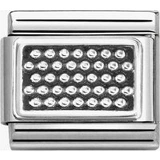 Nomination Striped Dots Charms - Silver