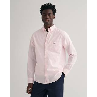 GANT Herre Regular fit klassisk gingham poplin-skjorte (XXXL)