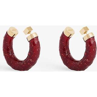 Jacquemus Confiture hoop earrings - red - One Size