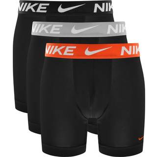 Nike 3-pak Everyday Essentials Micro Boxer Brief - Black/Orange - Large * Kampagne *