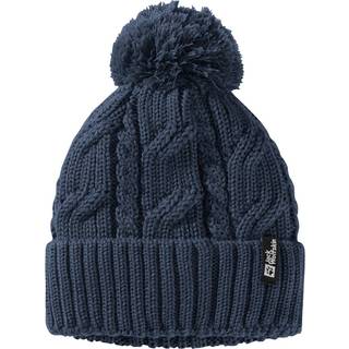 Jack Wolfskin Pompom Beanie Black, OneSize