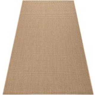 Sisaltæppe SISAL FLOORLUX 20580 glat, forenet, enfarvet - natural / coffee 200x290 cm