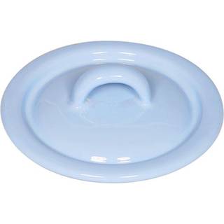 Riess Classic Pastell Deckel 9 cm blau - Emaille - Blau