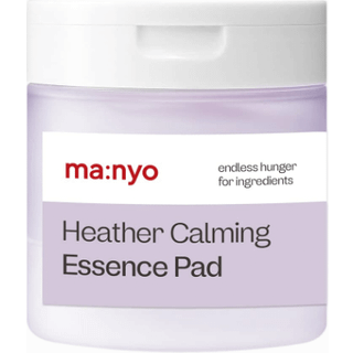 ma:nyo Heather Calming Essence Pad beroligende ansigtsrondeller Til sensitiv og tør hud 60 stk. - 60 stk.