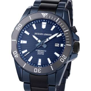 Jacques Lemans 1-2222B Hybromatic Herrenuhr 42mm 20ATM
