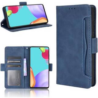Samsung Galaxy A52 5G/A52s 5G Pung Cover med Kortholder - Blå
