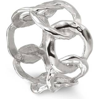 Jane Kønig Big Space Link ring i sølv