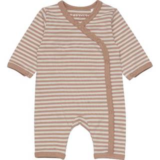 Fixoni Stribet Heldragt Stucco 32 cm  Hvid  32 cm  Unisex
