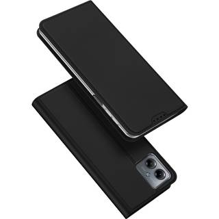Motorola G14 - DUX DUCIS skin pro læder cover - Sort