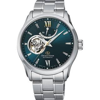 Orient Star Semi-Skeleton Automatic Men’s Watch with Green Dial RE-AT0002E00B