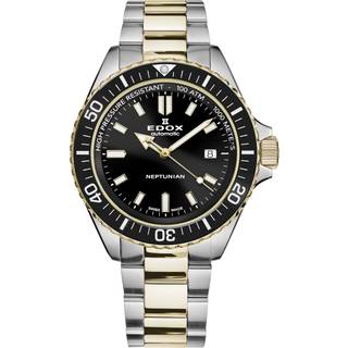 Edox 80120-357JM-NID Neptunian Automatik Herrenuhr 44mm 100ATM