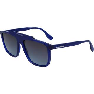 Karl Lagerfeld KL6107S 400 58 Solbriller Mænd Blue - Transparent Blue - 58mm