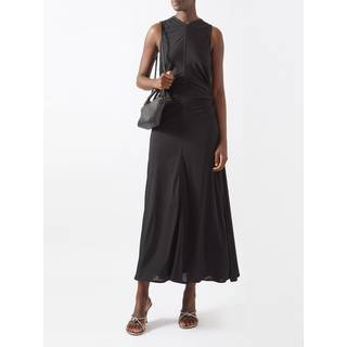 Bottega Veneta Knot jersey maxi dress - black - XXXS