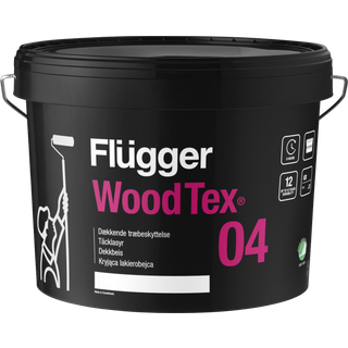 Svanemærket Flügger 04 Wood Tex - Allround Vandig Træbeskyttelse 9,1 L
