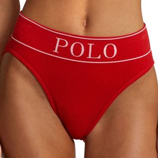 Polo Ralph Lauren High Waist Brief - Red - Medium