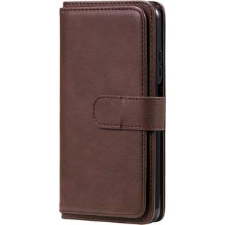 Xiaomi Poco M3 Læder Flip Cover m. Stor Kortholder - Brun