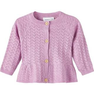 NAME IT Baby Strik Cardigan Lavender Mist
