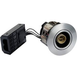 LEDlife indbygningsspot Inno88 - GU10, børstet alu, IP44, godkendt i isolering
