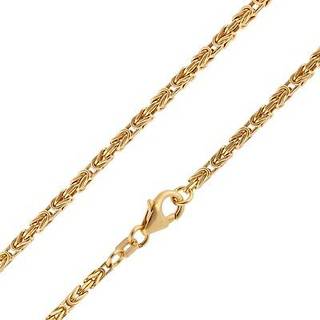 trendor 15792 Halskette Gold 333/8K Königskette Breite 2,0 mm