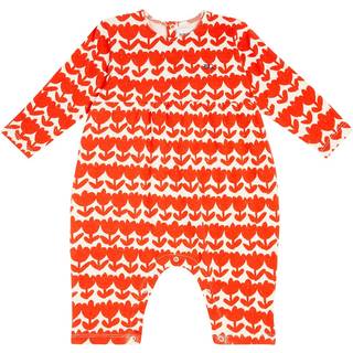 Bobo Choses Baby floral cotton-blend onesie - multicoloured - M 12