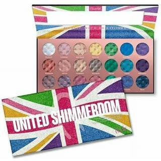 Rude Cosmetics United Shimmerdom - 21 Shimmer Eyeshadow Palette 25 g