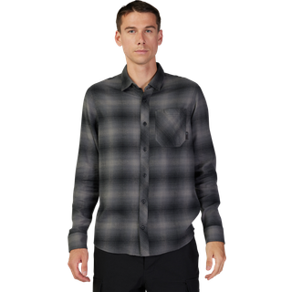 Fox Men's Survivalist Stretch Flannel Black, L