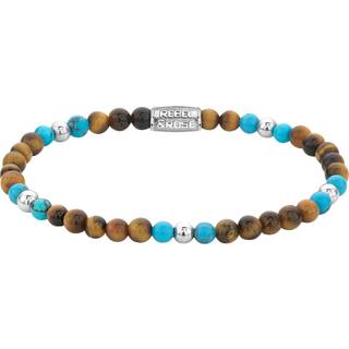 Rebel & Rose Armband Mix Tiger Turquoise RR-40109-S-S Damen
