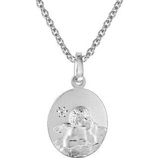 trendor 73570 Halskette Engel-Anhänger mit Diamant Silber 925