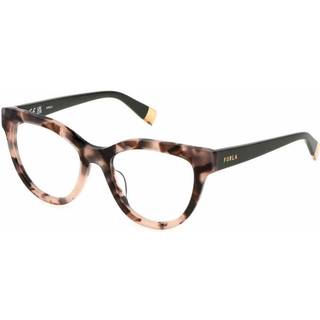 Furla VFU679 0AGK 51 Briller Kvinder Brun - Glossy Pink Brown Vintage Tortoise - 51mm