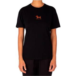 Iriedaily Women's Dacksi Tee T-shirt Damer størrelse XS farve sort