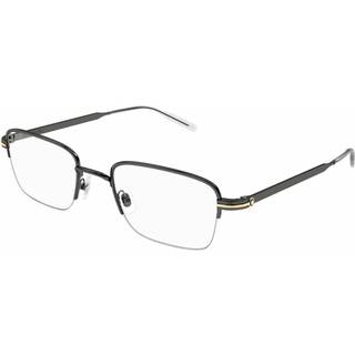 Montblanc MB0237O Asian Fit 005 54 Briller Mænd Gunmetal - Gunmetal Gold - 54mm