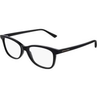 Bottega Veneta Kvinde BV1028O 001 Optiske stel Acetat Sort Sommerfugl