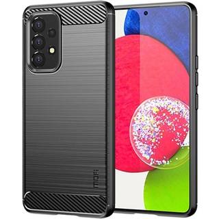 Samsung Galaxy A53 5G Mofi Karbonfiber TPU Cover - Sort